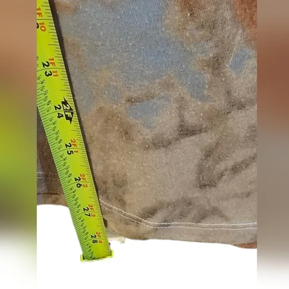 Zenana - Tie-dye V-Neck Short Sleeve Relaxed Tee​​​​​ - Picture 4 of 7